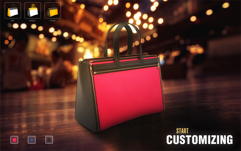 3d Bag Customization System