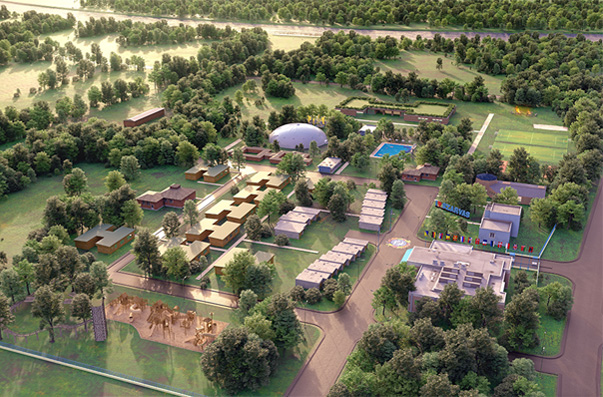 Campus 3d Rendering