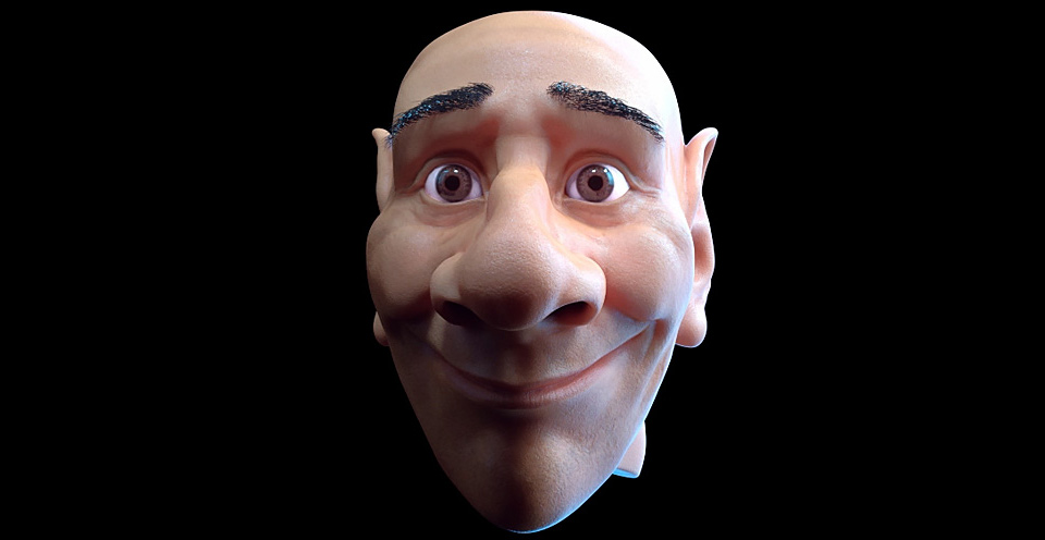 3D Character Head